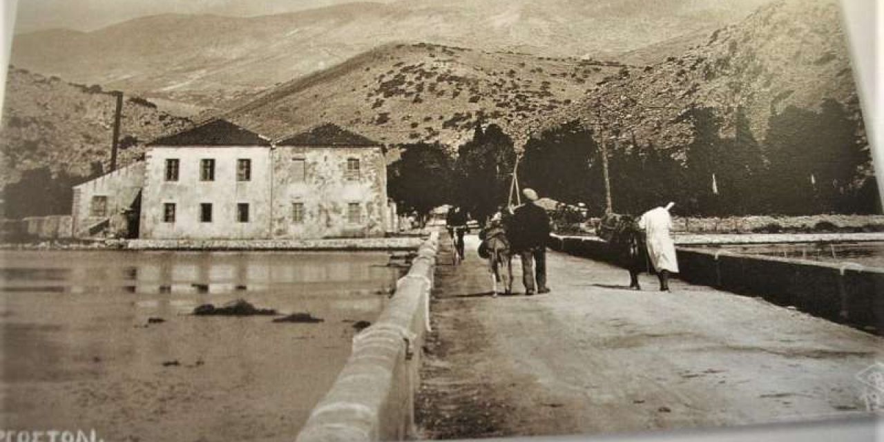 Η γέφυρα Δεβοσέτου το 1921