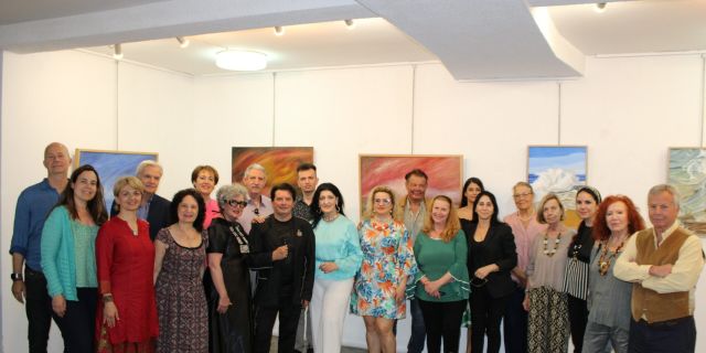 Επιτυχημένη έκθεση και ποιητική παρουσίαση στον Ελληνογαλλικό σύνδεσμο του Κώστα Ευαγγελάτου