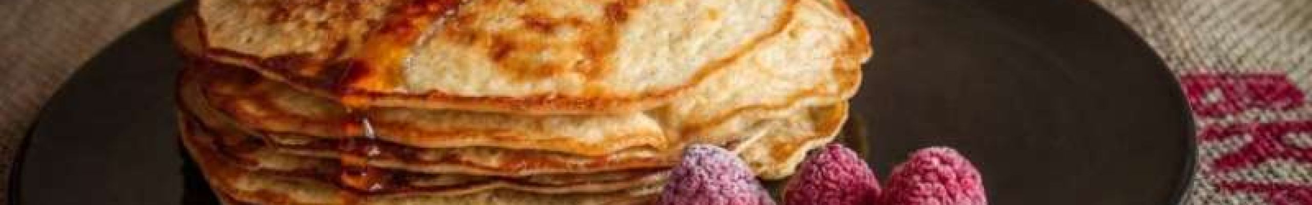 Pancakes ολικής με φρούτα