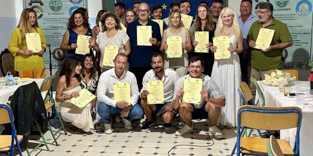 Τελετή απονομής βεβαιώσεων του προγράμματος ERASMUS+ “AI Greener Entrepreneurship” στο Γυμνάσιο Μεσοβουνίων