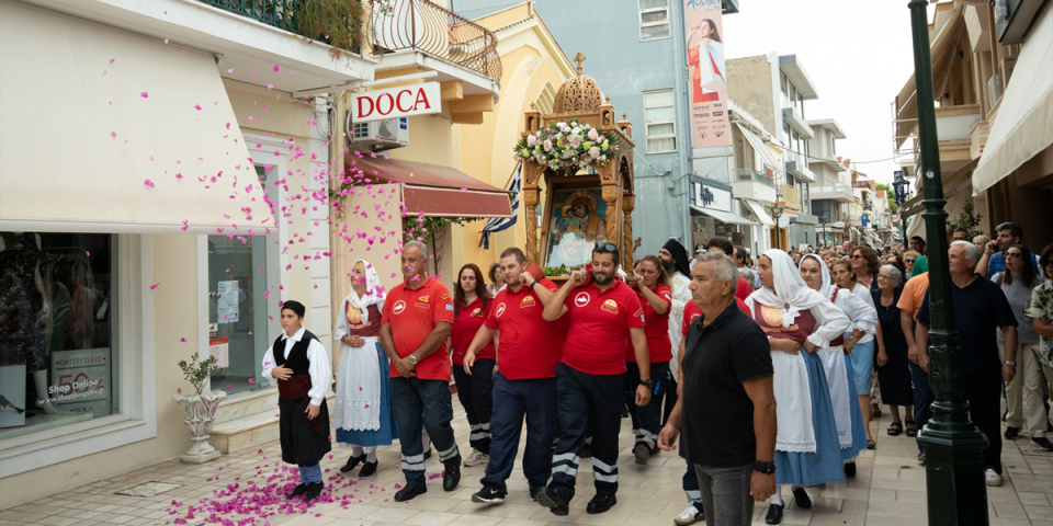 Σήμερα η επιστροφή της εικόνας της Παναγίας της Δραπανιώτισσας στον ναό της