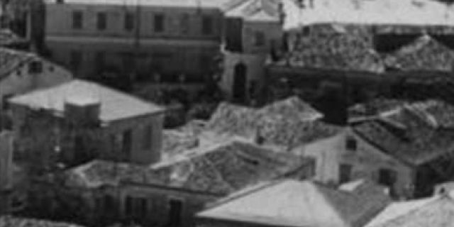 Ρετρό: Δείτε δύο προπολεμικές φωτογραφίες της πλατείας Βαλλιάνου και του Δημοτικού Καφενείου του Αργοστολίου!