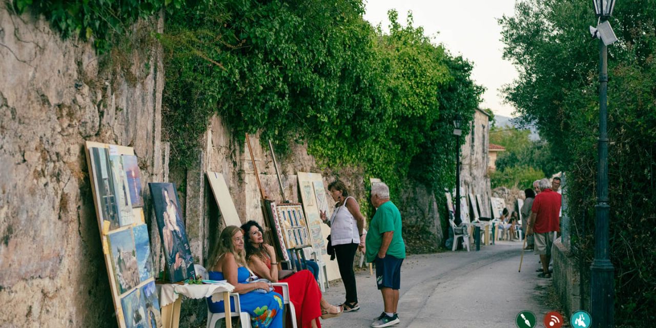 Εικαστική συνάντηση Κεφαλλήνων καλλιτεχνών @Σπαρτιά [28.08.2022]