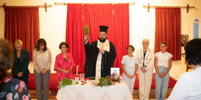 Αγιασμός για τη νέα λυκειακή χρονιά του Λ.Ε.Α. @Πνευματικό Κέντρο «Ο Απόστολος Παύλος» [26.09.2026]