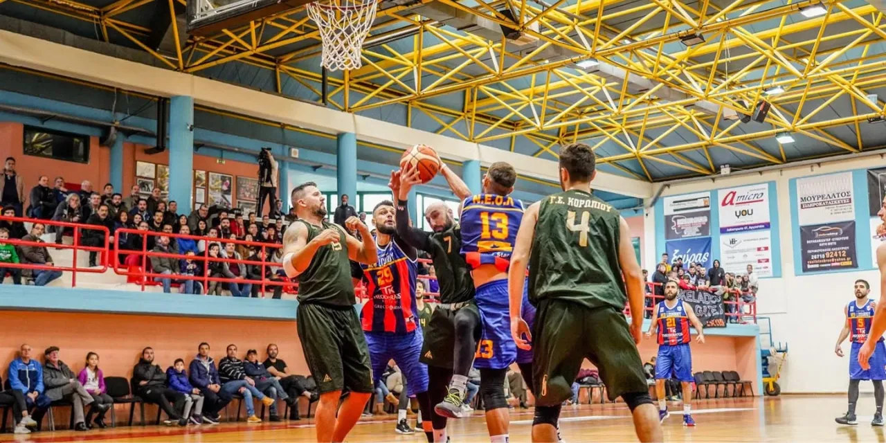 Ν.Ε.Ο.Λ. – ΚΟΡΩΠΙ 77-71 [12.01.2020]