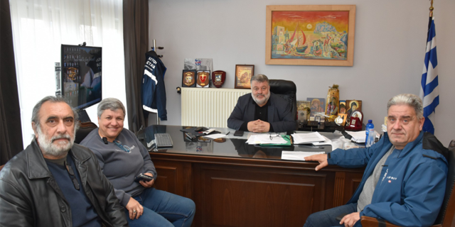 Συνάντηση Δημάρχου Αργοστολίου με Εμπορικό Σύλλογο «Η Κράνη»