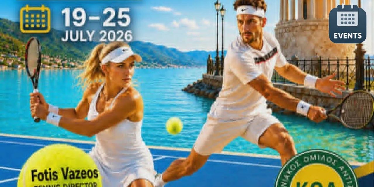 MT100 Masters Tennis Cup 2026 στην Κεφαλονιά