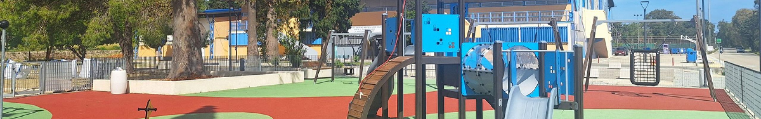 Σε λειτουργία η νέα σύγχρονη παιδική χαρά στον περιβάλλοντα χώρο τουΚλειστού Γυμναστηρίου «Αντώνης Τρίτσης» στο Αργοστόλι
